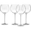 imageLenox Tuscany Classics 4piece Bordeaux Glass Set 335 LB Clear4 Count Pack of 1