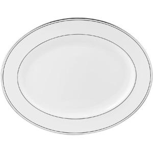 imageLenox 100210012 Federal Platinum Salad PlateOval Platter  16in