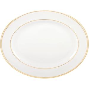 imageLenox 6111918 Federal Gold Accent PlatePlatter  Small