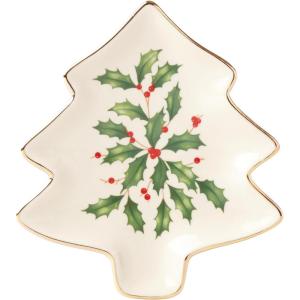 imageLenox 886642 Holiday Bakeshop Cupcake Candy Dish Christmas HostingParty Plate