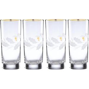 imageLenox 886857 Holiday Gold 4Piece Balloon Glass Set Christmas Dinnerware HostingHighball Glasses  Set of 4