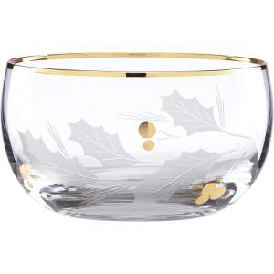 imageLenox 886857 Holiday Gold 4Piece Balloon Glass Set Christmas Dinnerware HostingNut Bowl