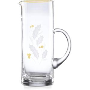 imageLenox 886857 Holiday Gold 4Piece Balloon Glass Set Christmas Dinnerware HostingPitcher