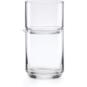 imageLenox 894462 Tuscany Classics Stackable 4Piece Tall Glasses Blue 14 ozCarafe Set
