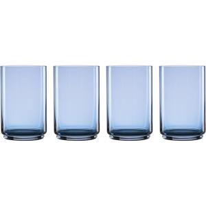 imageLenox 894462 Tuscany Classics Stackable 4Piece Tall Glasses Blue 14 ozStackable Coolers  Set of 4 Blue