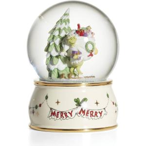 imageLenox 896327 The Grinch Snow Globe Christmas ampamp Holiday DecorSnow Globe