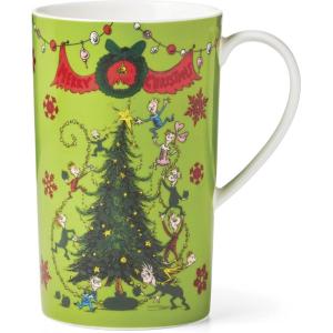 imageLenox 896339 Merry Grinchmas Magic HeatChanging Mug Green Christmas ampamp Holiday Drinkware