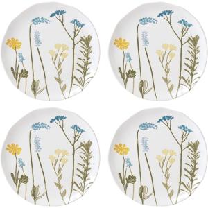 imageLenox 896608 Wildflowers Accent Plates Set of 4