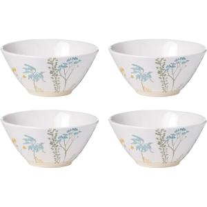 imageLenox 896609 Wildflowers AllPurpose Bowls Set of 44 Count