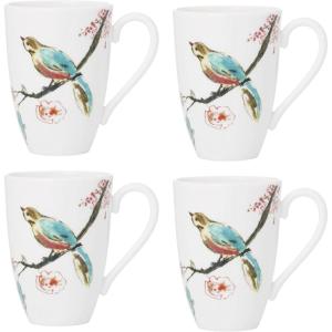 imageLenox Chirp 4Piece Place Setting 51 LB MultiMugs  Set of 4