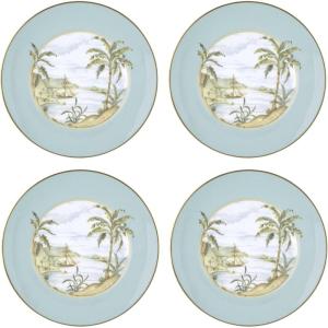 imageLenox Dessert Plate British Colonial TradewindAccent Plates  Set of 4