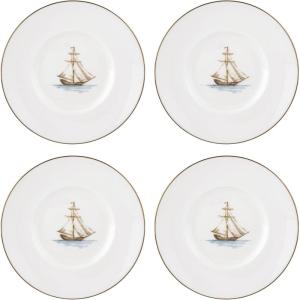imageLenox Dessert Plate British Colonial TradewindDessert Plates  Set of 4
