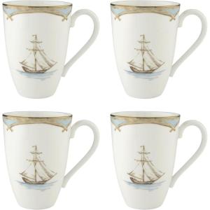 imageLenox Dessert Plate British Colonial TradewindMugs  Set of 4