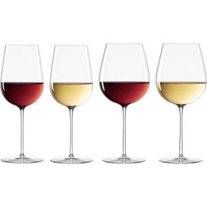 imageLenox Signature Series Warm ampamp Cool Region Wine Glasses 176 ClearMixed Set