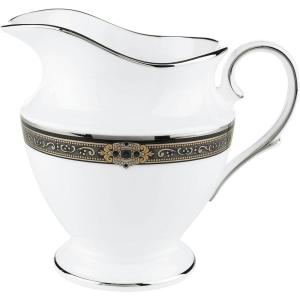 imageLenox Vintage Jewel 5 Piece Boxed Set White DinnerwareCreamer