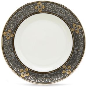 imageLenox Vintage Jewel 5 Piece Boxed Set White DinnerwareSaladDessert Plate