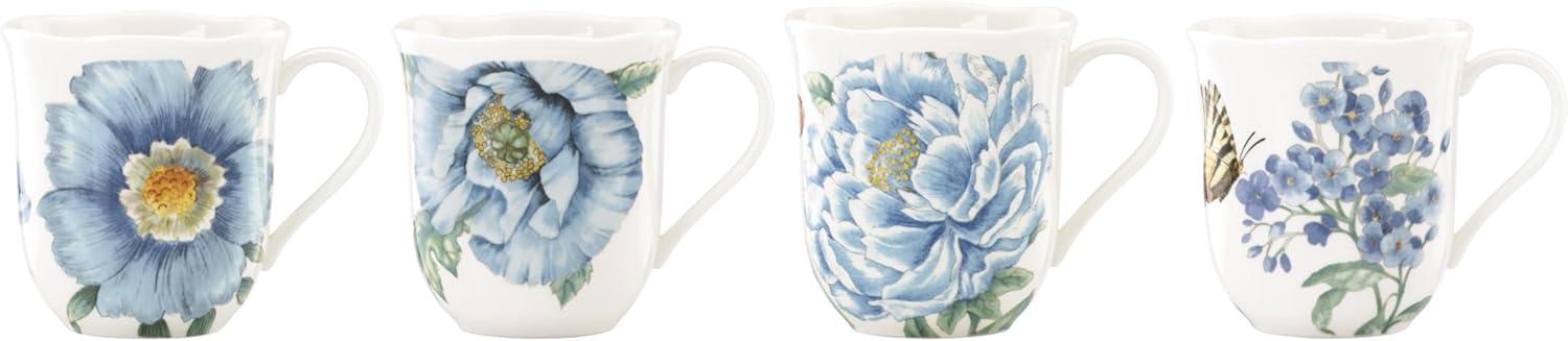 imageLenox 833421 Butterfly Meadow Blue 4Piece Place SettingMugs  Set of 4