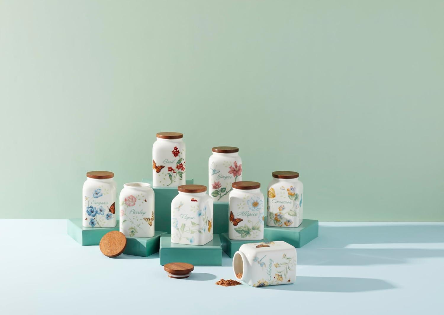 imageLenox 895243 Butterfly Meadow Assorted Cooking Spice Jars Set Of 4
