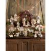 imageLenox 6399943 First Blessing Nativity Three Kings Figurine Set10Piece Nativity Set