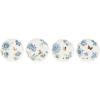 imageLenox 833421 Butterfly Meadow Blue 4Piece Place SettingDessert Plates  Set of 4