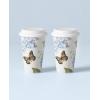 imageLenox 833421 Butterfly Meadow Blue 4Piece Place SettingTravel Mugs  Set of 2