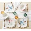 imageLenox 857699 Butterfly Meadow Ice Cream BowlIvorySquare Dinner Plate