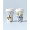 imageLenox 857699 Butterfly Meadow Ice Cream BowlIvoryThermal Travel Mugs  Set of 2