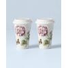imageLenox 857699 Butterfly Meadow Ice Cream BowlIvoryTravel Mug  Set of 2