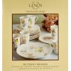 imageLenox 857702 Butterfly Meadow Soup Bowl18Piece Dinnerware Set