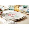 imageLenox 857702 Butterfly Meadow Soup BowlSquare Accent Plates  Set of 4