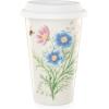 imageLenox 885608 Butterfly Meadow Flutter Thermal Porcelain Travel Mug