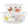 imageLenox 890086 Butterfly Meadow Small Glass Food Container