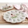 imageLenox 893454 Butterfly Meadow Bunny Cookie Jar Easter ServewareEgg Tray