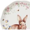 imageLenox 893465 Butterfly Meadow Bunny 4Piece Accent Plate Set Easter Drinkware395 LB
