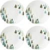 imageLenox 893565 Balsam Lane 12Piece Dinnerware Set Green Christmas Holiday Hosting12Piece Dinnerware Set