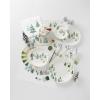imageLenox 893565 Balsam Lane 12Piece Dinnerware Set Green Christmas Holiday Hosting12Piece Dinnerware Set