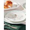 imageLenox 894547 Butterfly Meadow Seasonal 12Piece Dessert Set Christmas DinnerwareDessert Plates  Set of 4