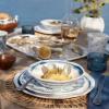 imageLenox 895240 Blue Bay Melamine Assorted Tumblers Set of 4 Lightweight Melamine MaterialAllPurpose Bowls  Set of 4