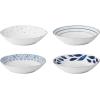 imageLenox 895681 Blue Bay White 24Piece Dinnerware Set12Piece Dinnerware Set Bowls  Ikat