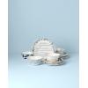 imageLenox 895681 Blue Bay White 24Piece Dinnerware Set12Piece Dinnerware Set Dessert  Ikat