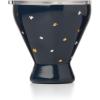 imageLenox 895732 Blue Bay Dot Pattern Stainless Steel Wine Tumbler With StrawDot