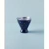 imageLenox 895732 Blue Bay Dot Pattern Stainless Steel Wine Tumbler With StrawDot