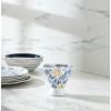 imageLenox 895732 Blue Bay Dot Pattern Stainless Steel Wine Tumbler With StrawIkat