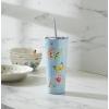 imageLenox 895743 Butterfly Meadow Light Blue Insulated Water BottleBlue