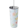 imageLenox 895743 Butterfly Meadow Light Blue Insulated Water BottleBlue