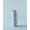 imageLenox 895743 Butterfly Meadow Light Blue Insulated Water BottleBlue