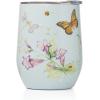 imageLenox 895743 Butterfly Meadow Light Blue Insulated Water BottleBlue