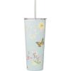 imageLenox 895743 Butterfly Meadow Light Blue Insulated Water BottleBlue
