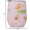 imageLenox 895743 Butterfly Meadow Light Blue Insulated Water BottleLavender