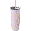 imageLenox 895743 Butterfly Meadow Light Blue Insulated Water BottleLavender